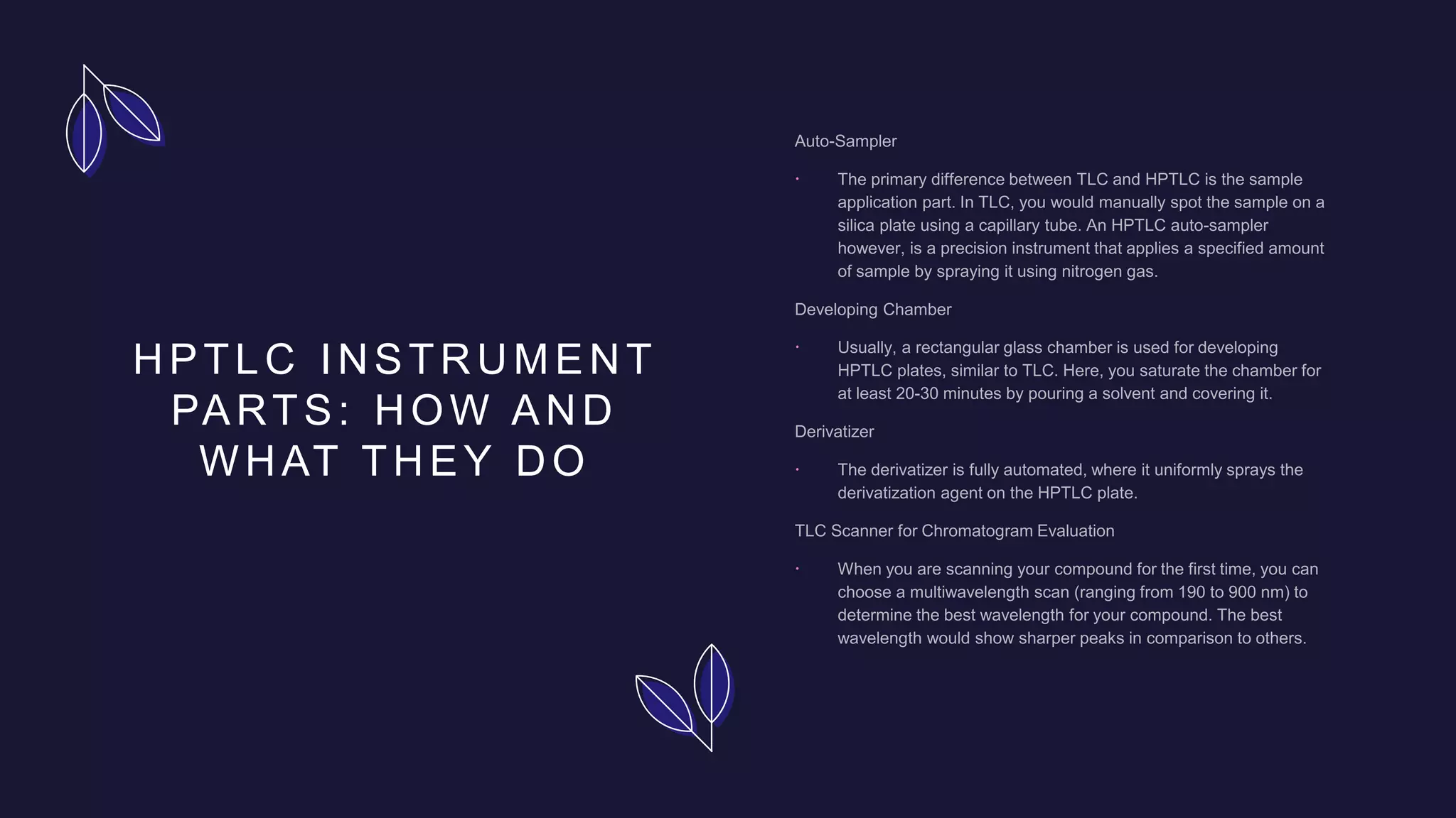 HPTLC-HIGH PERFORMANCE THIN LAYER CHROMATOGRAPHY | PPTX
