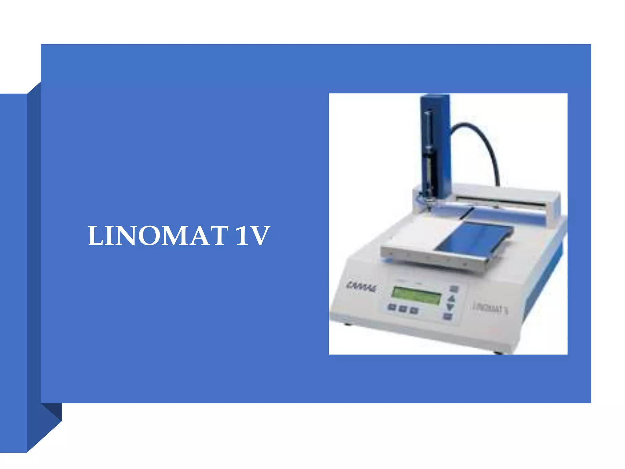 LINOMAT 1V
 