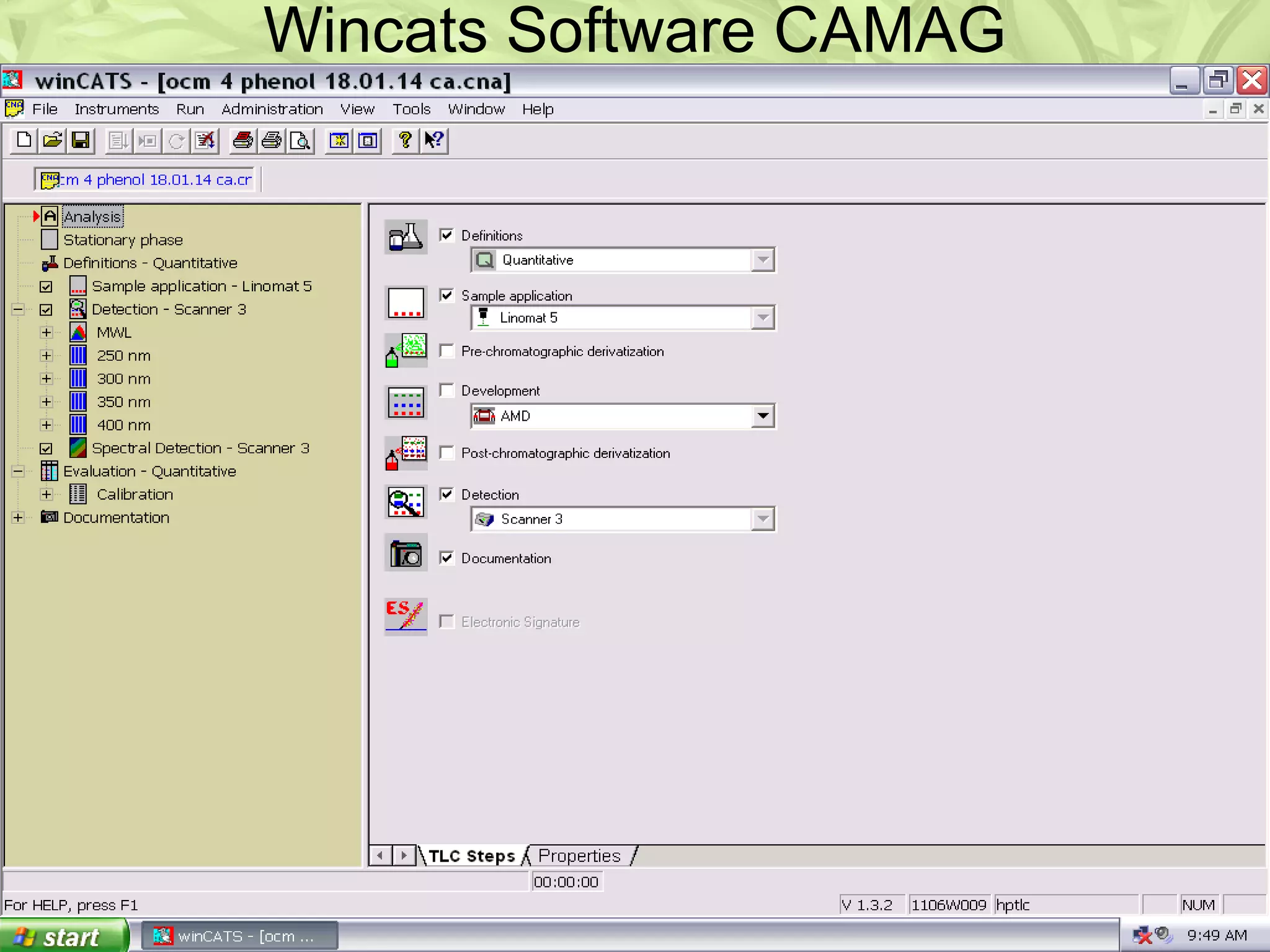 Wincats Software CAMAG
 