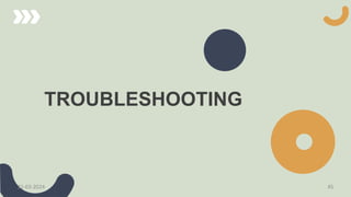 TROUBLESHOOTING
21-03-2024 45
 