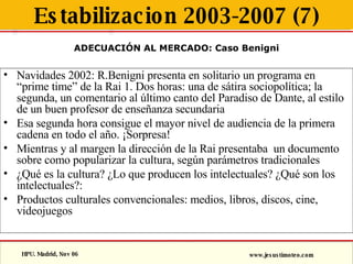 Hpu Lec 7 Crisis Y Consol 2000 07