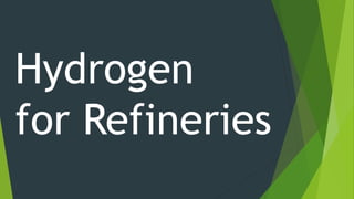 Hydrogen
for Refineries
 
