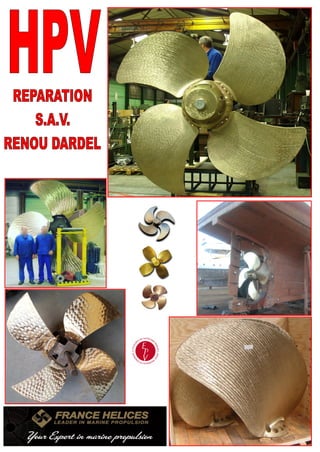 Réparation et entretien hélice à pas variable RENOU DARDEL RDL