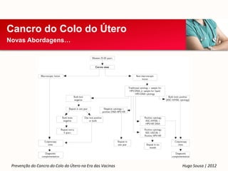Cancro do Colo do Útero
Novas Abordagens…




 Prevenção do Cancro do Colo do Útero na Era das Vacinas   Hugo Sousa | 2012
 