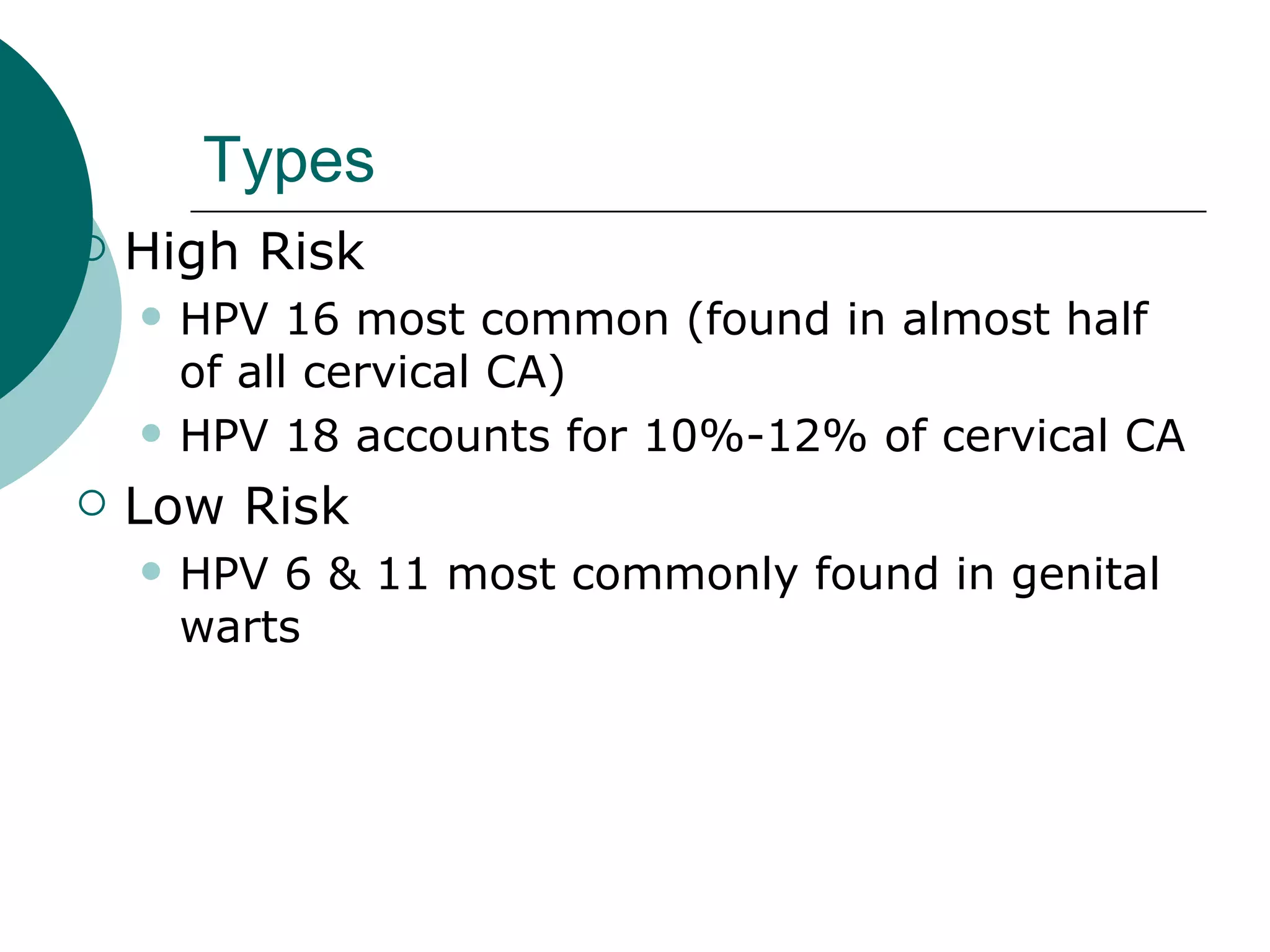 HPV and Cervical Cancer Screening | PPT