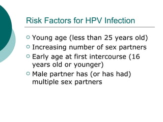 HPV and Cervical Cancer Screening | PPT