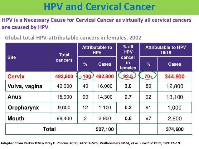 HPV Infection , HPV Vaccination , Cervical cancer , Cancer