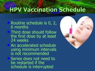 HPV Vaccination Schedule ,[object Object],[object Object],[object Object],[object Object]