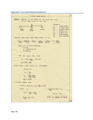 Appendix I: Gear Ratio Hand Calculations




Page | 80
 