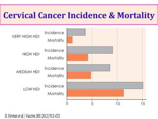 Cervical Cancer Incidence & Mortality
 