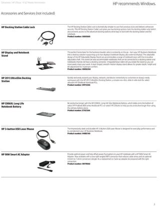 Data Sheet - HP ZBook 14 G2 Mobile Workstation