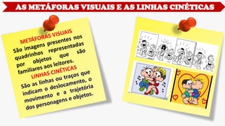 AS METÁFORAS VISUAIS E AS LINHAS CINÉTICAS
 