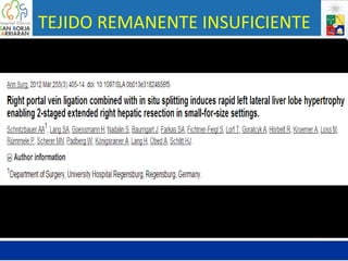 TEJIDO REMANENTE INSUFICIENTE
 