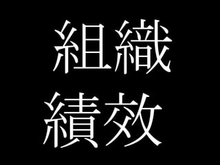 組織 績效  