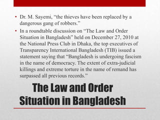 Human rights in Bangladesh | PPTX