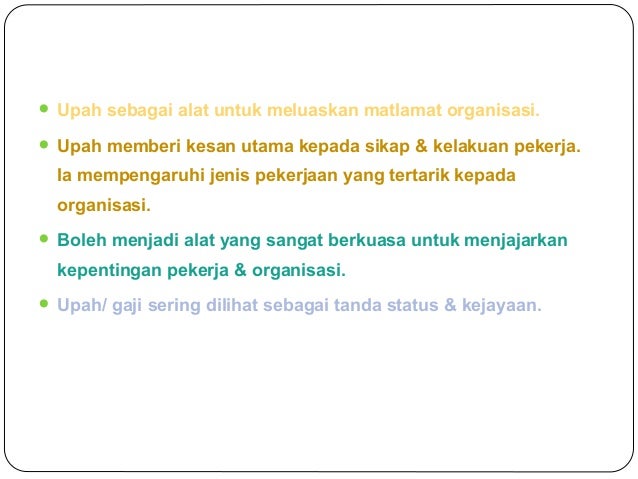 Strategi Pembayaran Gaji Kepada Pekerja