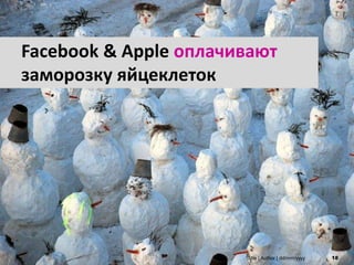 18dd/mm/yyyyTitle | Author |
Facebook & Apple оплачивают
заморозку яйцеклеток
 