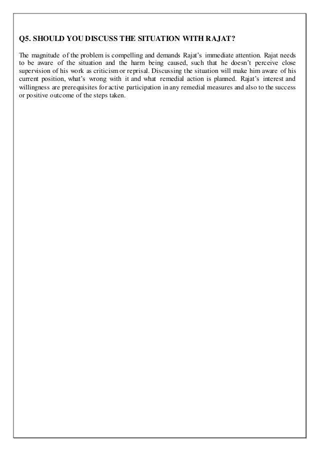 Case study poor sanjay picture