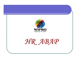 HR ABAP
 