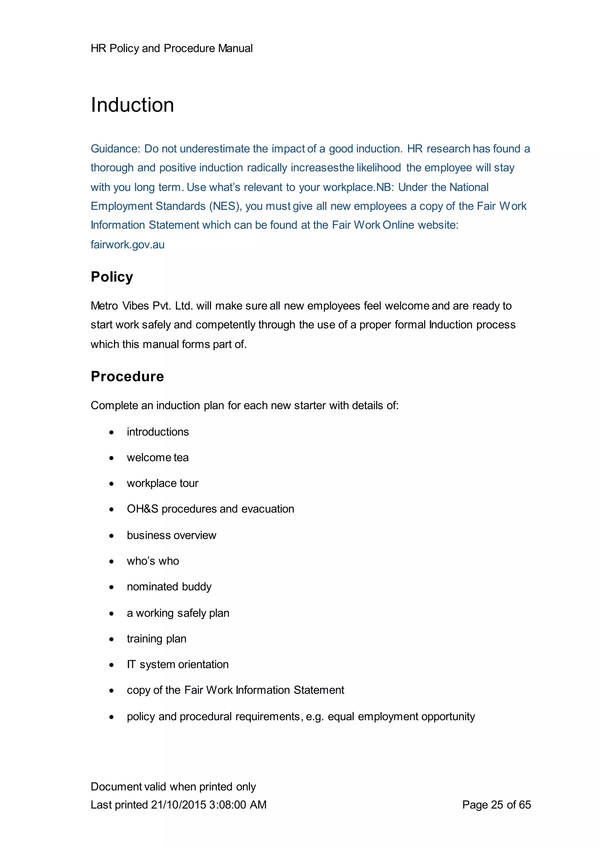 Hr Manual template PDF hr-manual-template-pdf