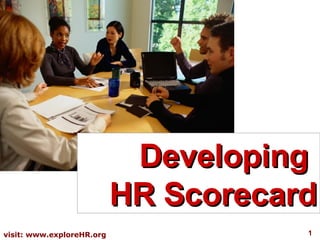 Developing  HR Scorecard 