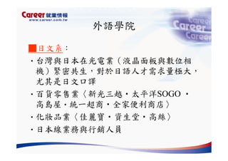 Hr 028 產業趨勢與大學科系選擇