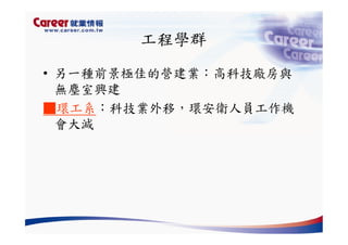 Hr 028 產業趨勢與大學科系選擇