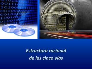 Estructura racional
de las cinco vías
 