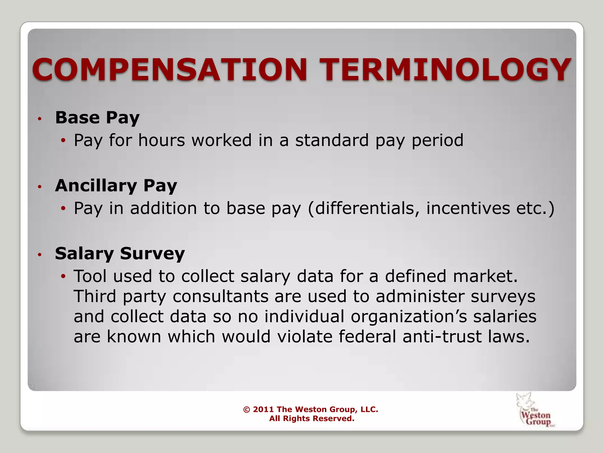 In Conclusion...Treat the candidate fairlyMake the interviewing environment as comfortable as possibleAsk relevant questionsProbe for work-related events that detail the person’s experience, skills and knowledgeKeep an open mind…and an appropriate sense of humor!		