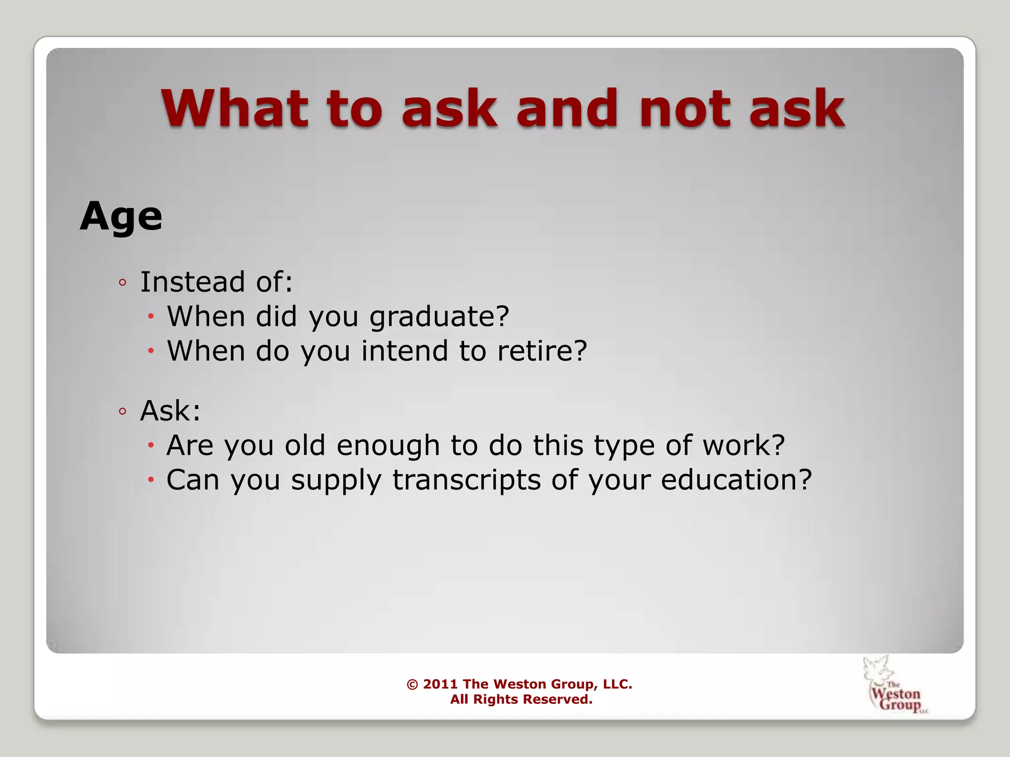 Prioritization and change plan