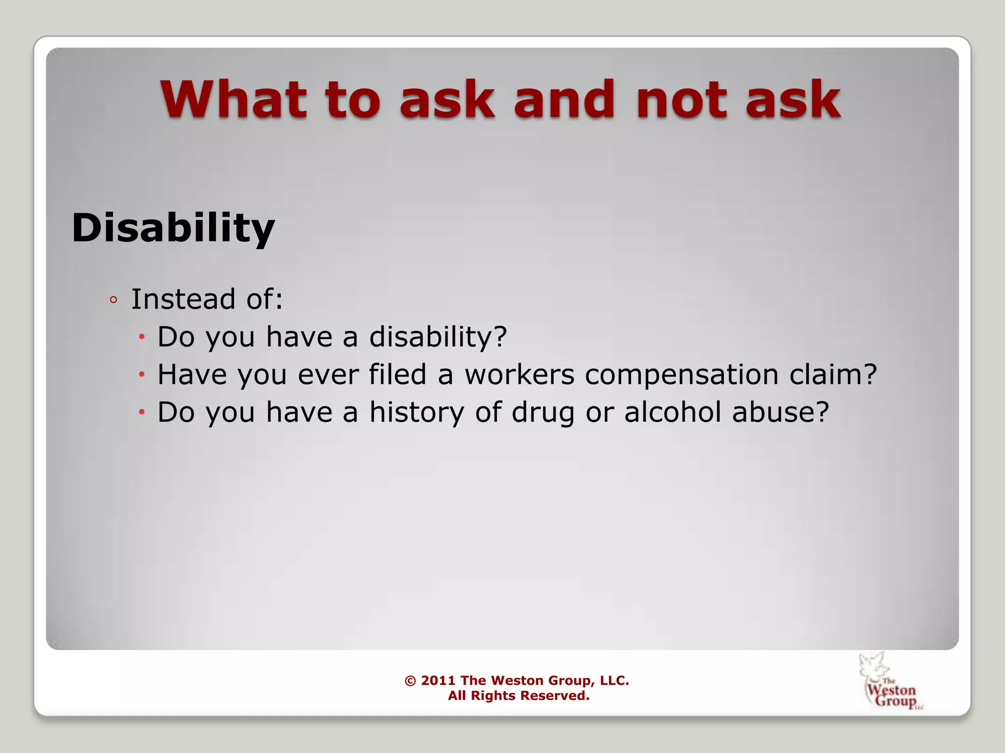 Human capital metrics