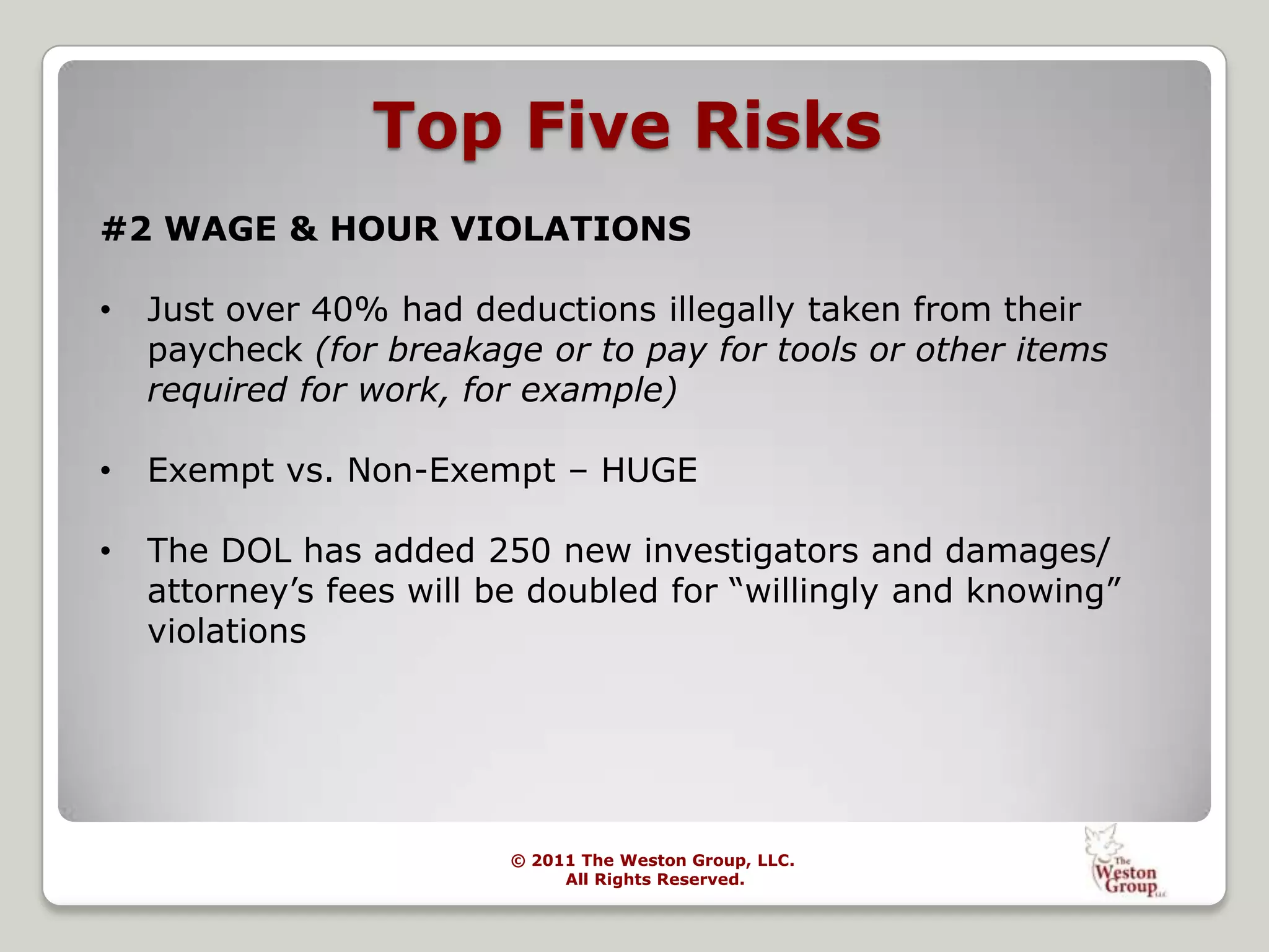HR Leadership-MediatorsCreates a respectful setting and safe environment for discussionRemains objective!Identify the real issues (focus on problem, not person)Provides consequences for choices Monitors interpersonal interactions and intervenes when appropriate