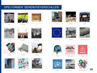 SPELVORMEN “GENERATIEVERSCHILLEN”
 