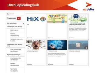 Uitrol opleidingsluik
 
