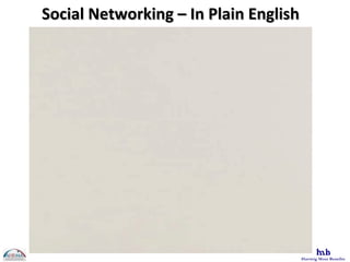 Social Networking – In Plain English 