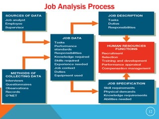 Job Analysis Process 
12 
 