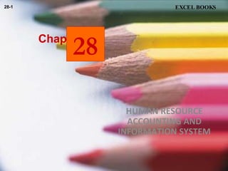 Chapter HUMAN RESOURCE ACCOUNTING AND INFORMATION SYSTEM EXCEL BOOKS 28-1 28 