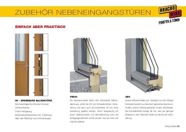 Hrachowina Holz Alu Haustüren 2015