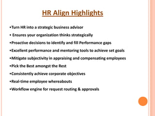 HR Align - HRMS Software | PPSX