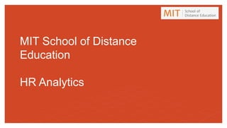 HR Analytics in Human Resource Management | PPTX