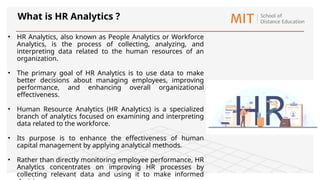 HR Analytics in Human Resource Management | PPTX