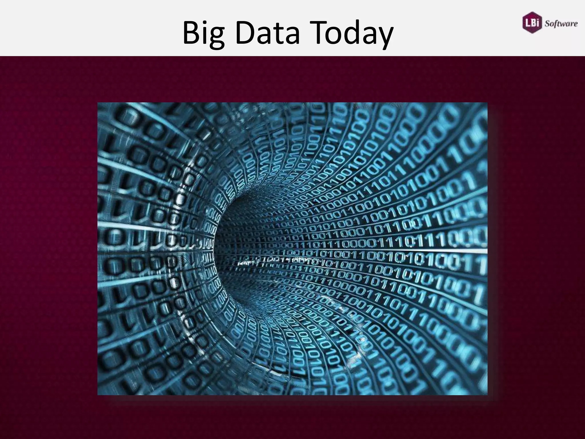 Big Data Today
 