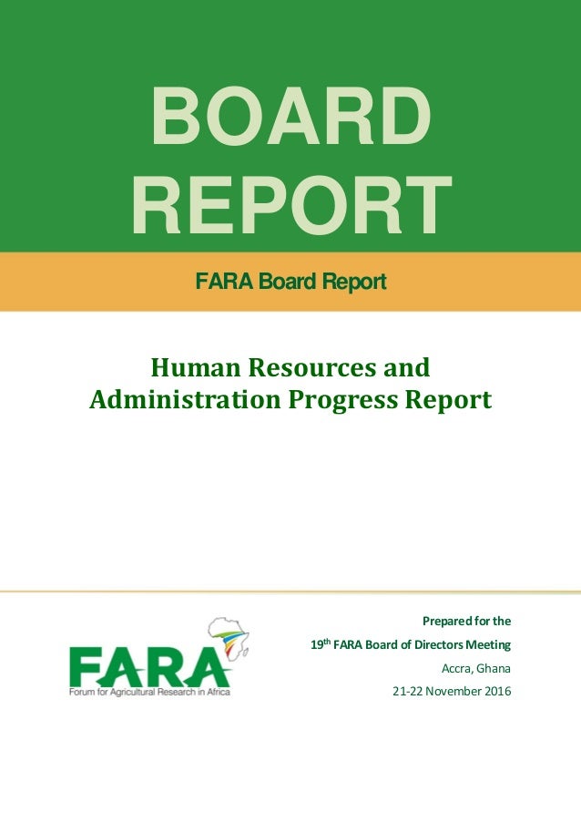 hr and admin progress report 19th bo d meeting_english hr board report