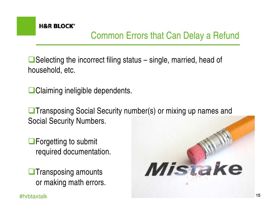 credit tax 4000 child H&R Last Minute Webinar Block Presentation
