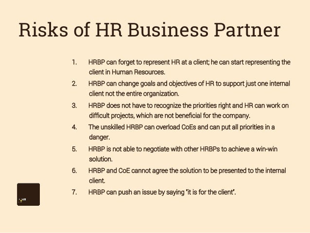 hr business partner critical role hr business partner