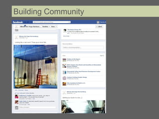 Building Community
 