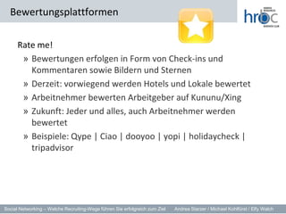 E-Recruiting ToolDetaillierte Bewerberinfo