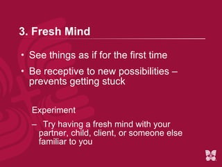 Mindfulness in recovery Thoughts     Judgments      Actions   Consequences Becoming more aware more often of Thinking patters Situations that activate your core belief Urges and craving to use 