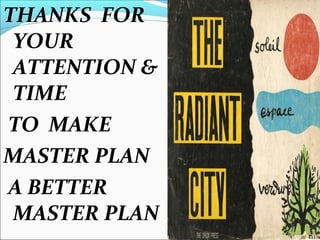 Role and Importance of master plan | PPT