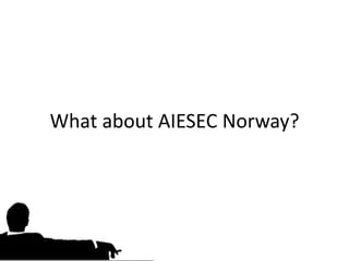 What about AIESEC Norway?
 